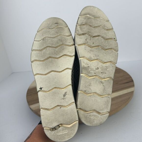 TRASK Lena Perforated Oxford Sneakers Shoes Metallic 6.5 - Picture 6 of 10